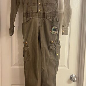 COOGI gray Utility Jumpsuit